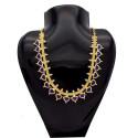 Classic Kerala Traditional Palakka Necklace with Stones