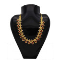 Classic Kerala Traditional Palakka Necklace with Stones