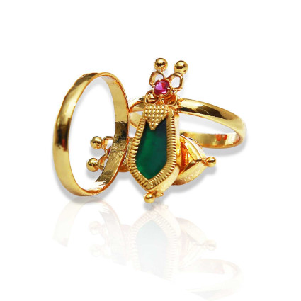 Traditional Nagapadam Finger Ring