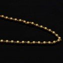 Gold Plated Simple Bead Chain