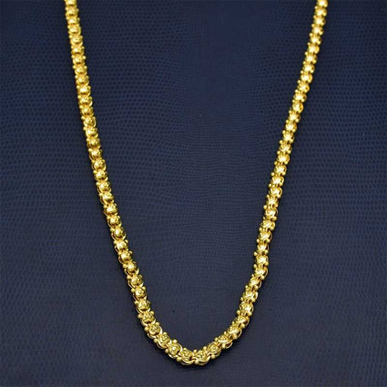 Designer Gold Plated Mulla Heart Chain