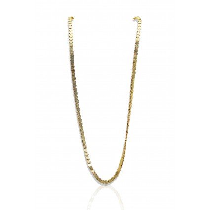Designer Gold Plated Heart Chain