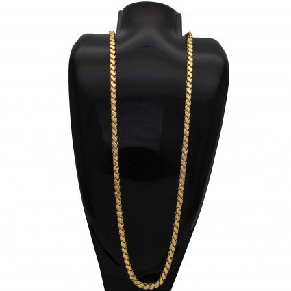 Designer Gold Plated Saniya Chain