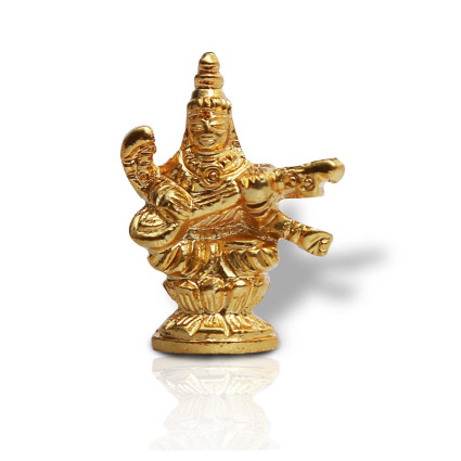 One Gram Gold plated Saraswathy/Gayathri Statue