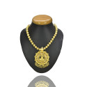 Traditional Ball Chain with Lakshmi Stone Pendant