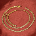 Gold plated designer bead Anklets