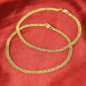 Classy Gold Plated Designer Lee Chain Anklets Payal