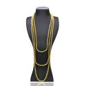Designer Gold Plated Medium Zello Chain