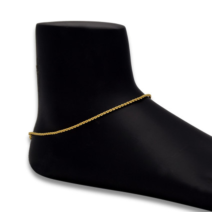 Micro Gold Plated Kids Anklet Payal