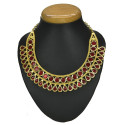 Keralal Traditional Red Nagapadam Chocker