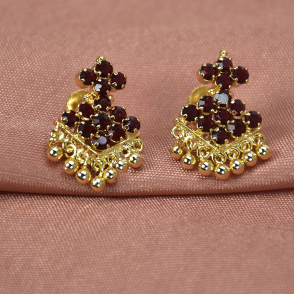 Gold Plated Traditional Adial Ear Studs