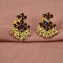 Gold Plated Traditional Adial Ear Studs