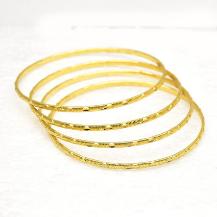 Stylish Micro Gold plated Designer MC Bangles