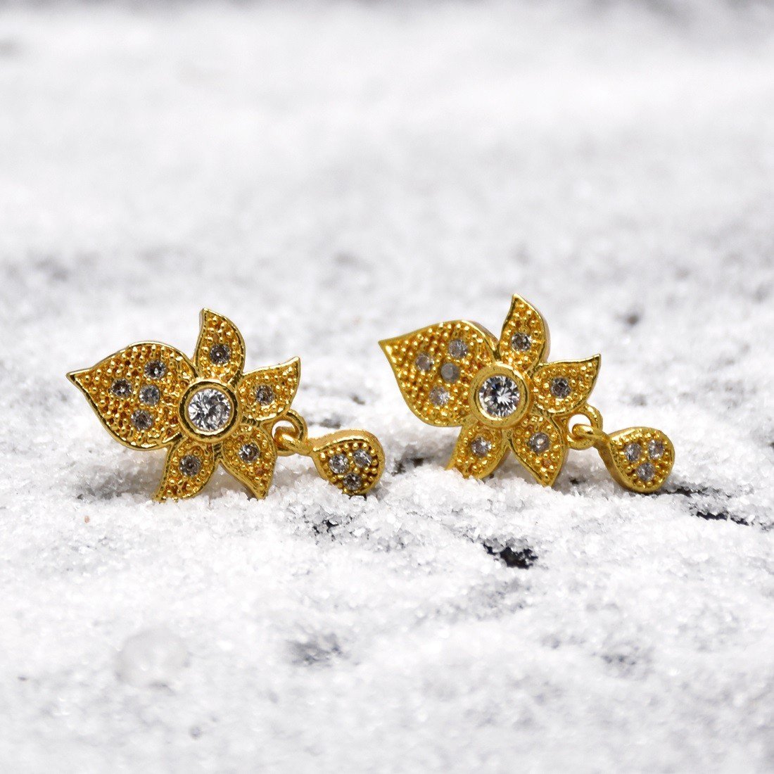 Himachal Arts Alloy Premium Quality Cz Earrings at Rs 230/pair in Mumbai