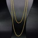 Gold Plated Simple Bead Chain