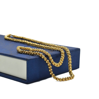 Designer Gold Plated Mulla Chain