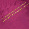 Gold Plated Design Layer Anklet Payal For Girls