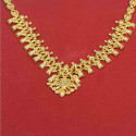 Classic Designer Simple Gold Plated Bridal Necklace