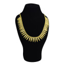 Traditional Gold Plated Small Pichimottu(Jasmine) Necklace
