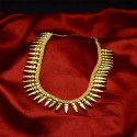 Traditional Gold Plated Small Pichimottu(Jasmine) Necklace