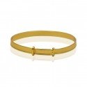 Gold Plated Baby Bangles