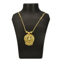 Gold Plated Ethnic Lakshmi Enamel Necklace