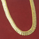 Gold Plated Lakshmi Coin Kasumala Cash Necklace