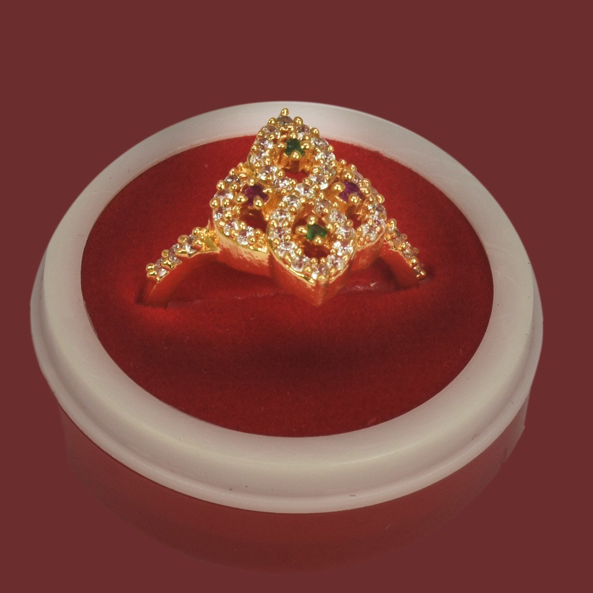 Ruby Stone Finger Ring AJP2023-349 – amairajewellery