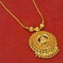 Gold Plated Ethnic Lakshmi Pendant Necklace