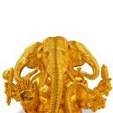 Three Head Ganesha Idol