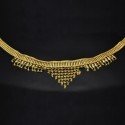 Gold Plated Stone Hip Chain/ Waist Belt/Oddiyanam