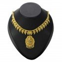 Traditional Gold plated Net Mango Necklace
