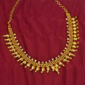 Gorgeous Gold Plated Ruby Mango Necklace