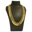 Gold Plated Lakshmi Coin Cash Kasu Mala Long Chain Haram