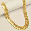 Gold Plated Lakshmi Coin Cash Kasu Mala Long Chain Haram