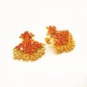 Stylish Gold Plated Adial Studs