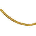 Gold Plated Thick Rail Anklets