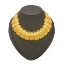 Micro Gold Plated Traditional Poothali Model Necklace