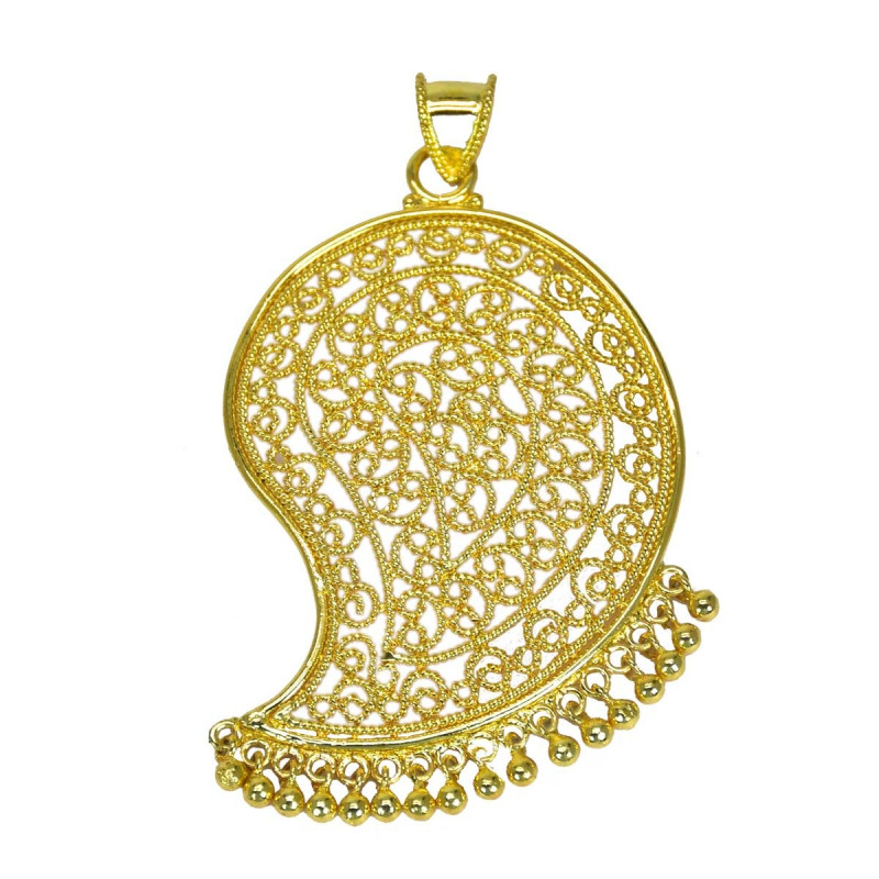 mango pendant gold