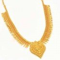 Contemporary Gold Plated Jasmine Designer Necklace
