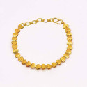 Gold Plated Ladies Designer Heart Love Bracelet