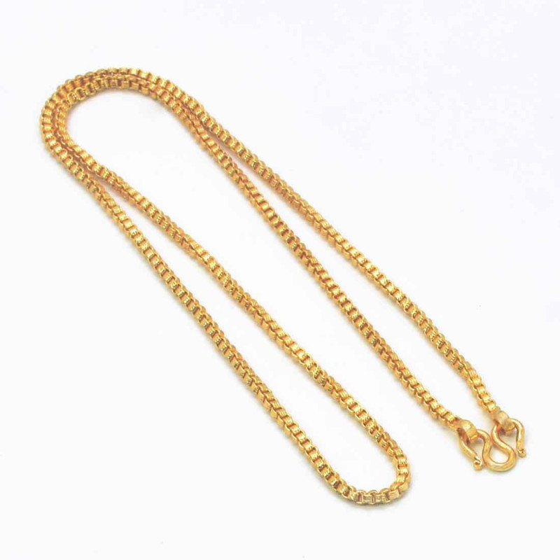 micro gold plated chain