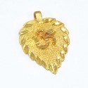 Trendy Gold Plated Traditional Om Thali Pendant