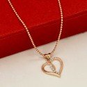Designer Fashion Heart Pendant Necklace For Girls