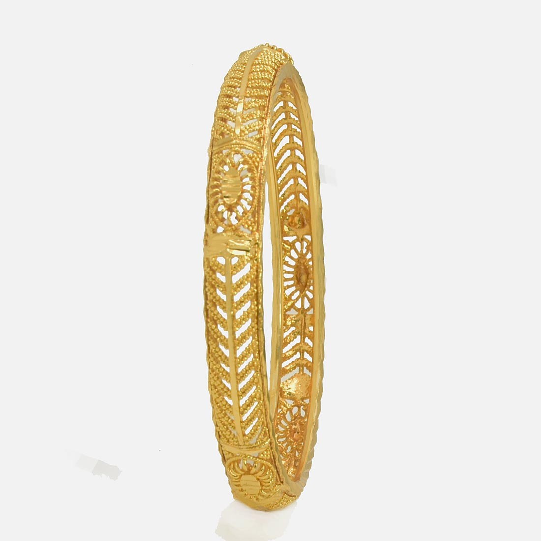 Gold bangles on sale net design