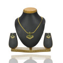 Gold Plated Adial Pendant Set