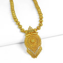 Elegant Traditional AD Pendant Mc Ball Necklace