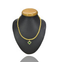 Designer Urvasi Choker Necklace With Palakka Pendant