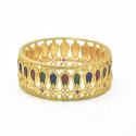 1gram Gold Multicolour Broad Nagapadam Bangle