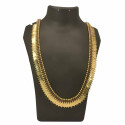 Traditional Gold Plated Lakshmi Kashu Long Haram